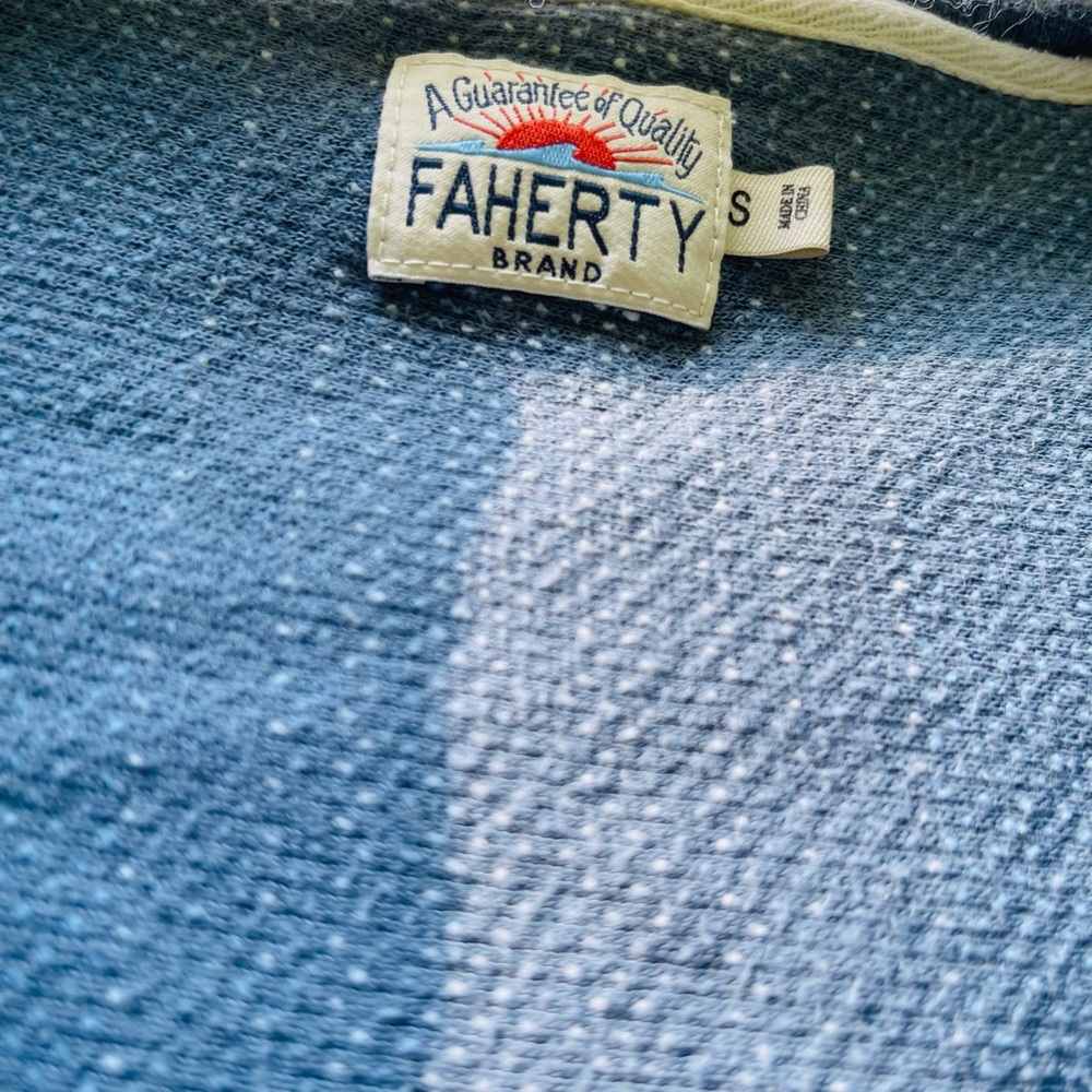 Faherty Pancho Sm Unisex Preowned Hoodie - Picture 5 of 6